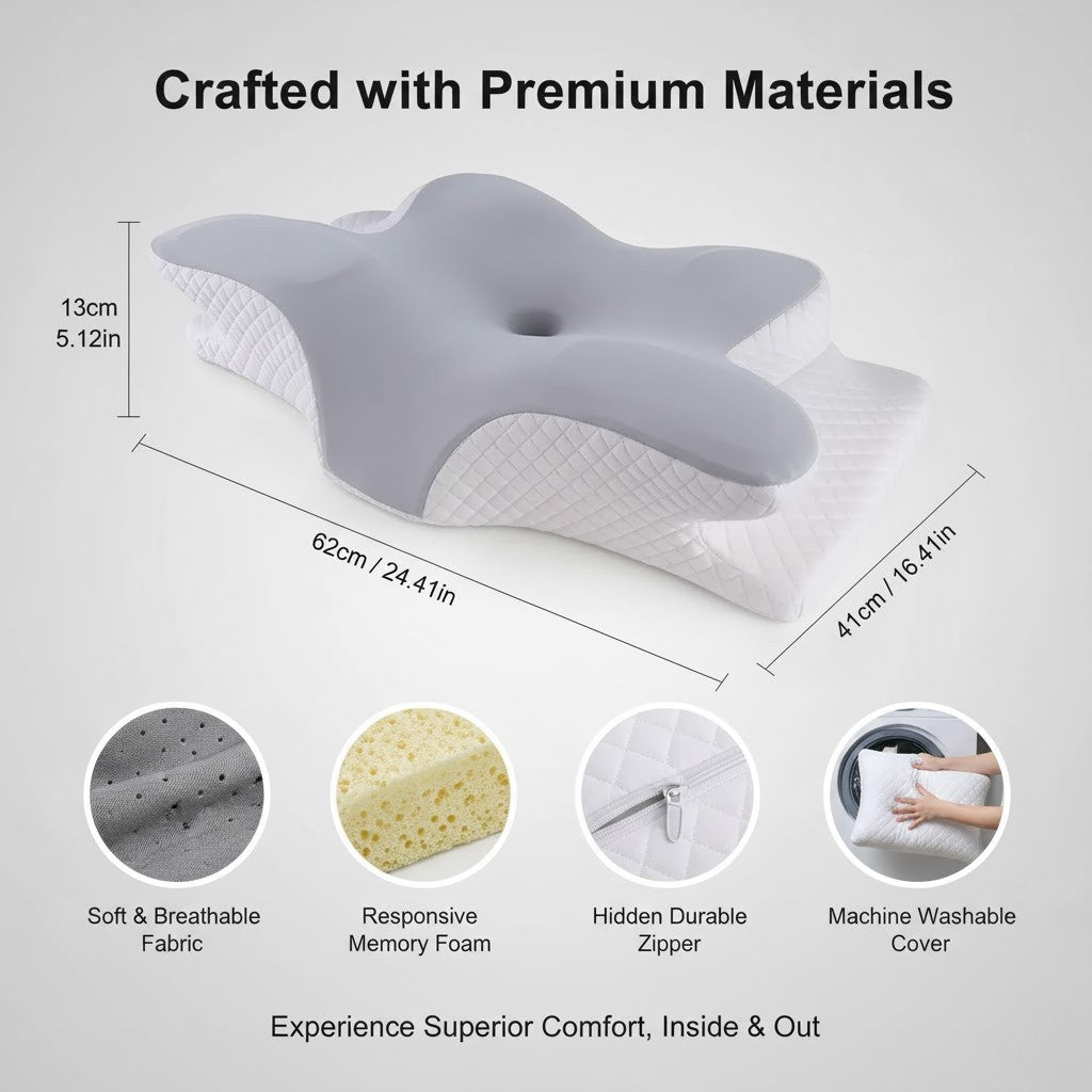 Orthopaedic Neck & Shoulder Support Pillow