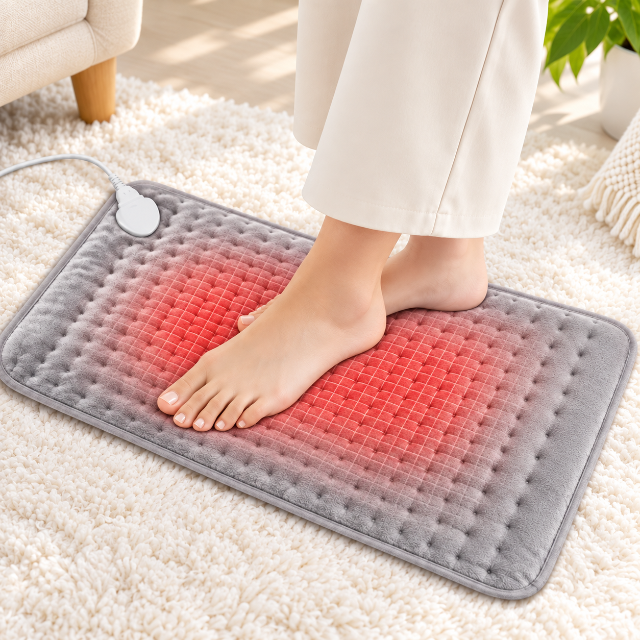 Heated Therapy Pad for Back, Neck & Muscle Relief