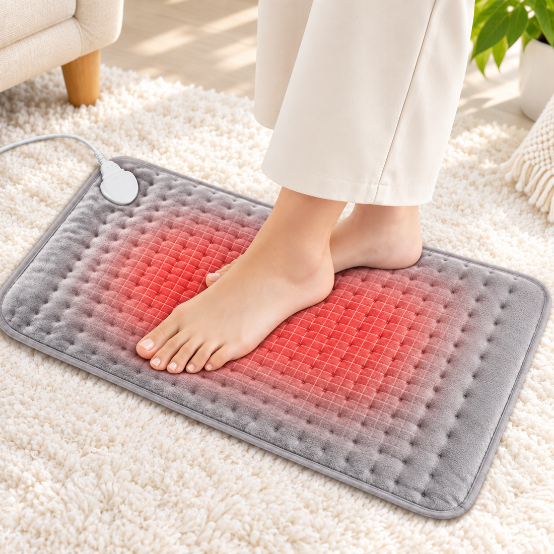 Heated Therapy Pad for Back, Neck & Muscle Relief