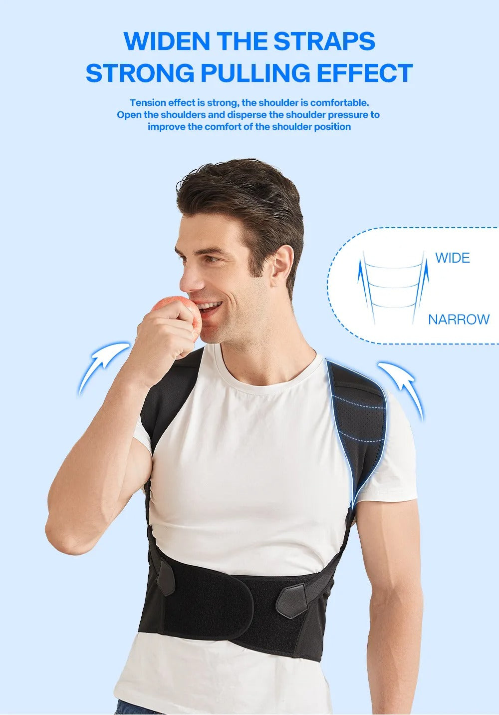 Adjustable Posture Corrector Belt