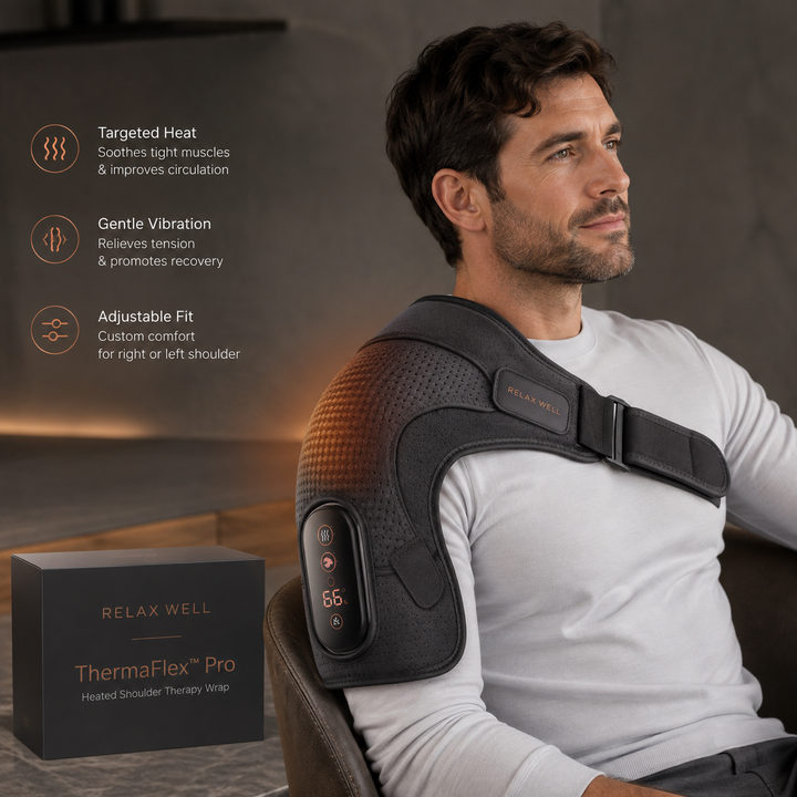 ThermaFlex™ Pro — Heated Shoulder Therapy Wrap
