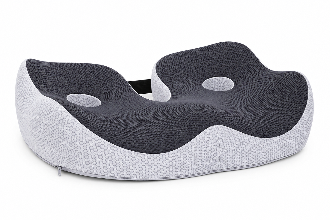 Sciatica Relief Cushion for Tailbone, Hip & Lower Back Support