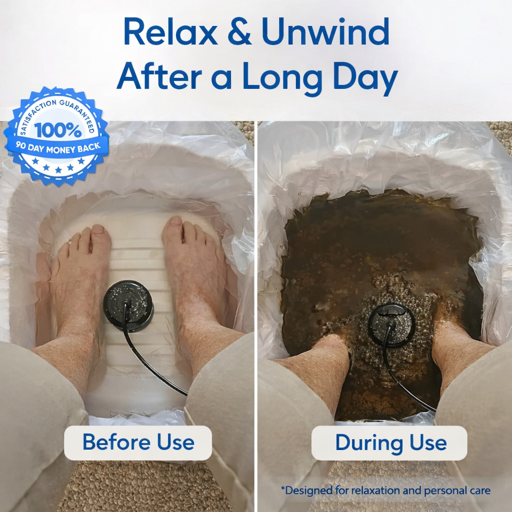 Revitalizing Ionic Foot Spa
