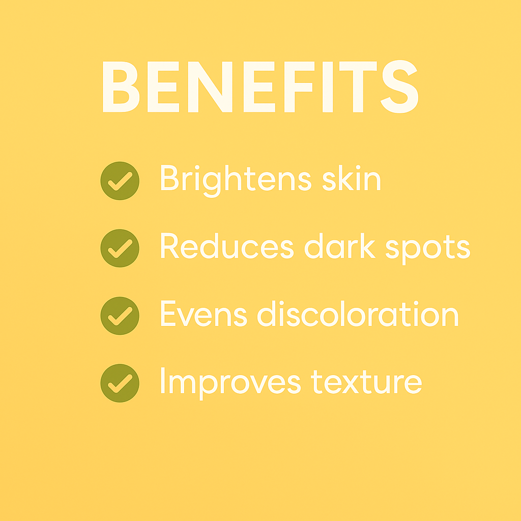 Lemon turmeric & kojic-acid brightening soap