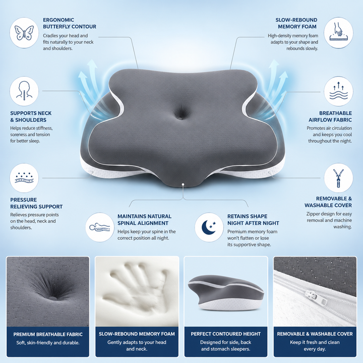 Orthopedic Neck Support Pillow