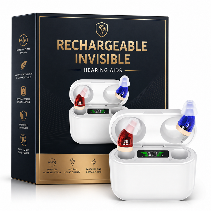 Premium Rechargeable Hearing Aid – Lightweight & Easy to Use