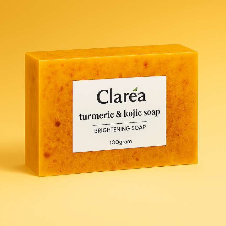 Lemon turmeric & kojic-acid brightening soap