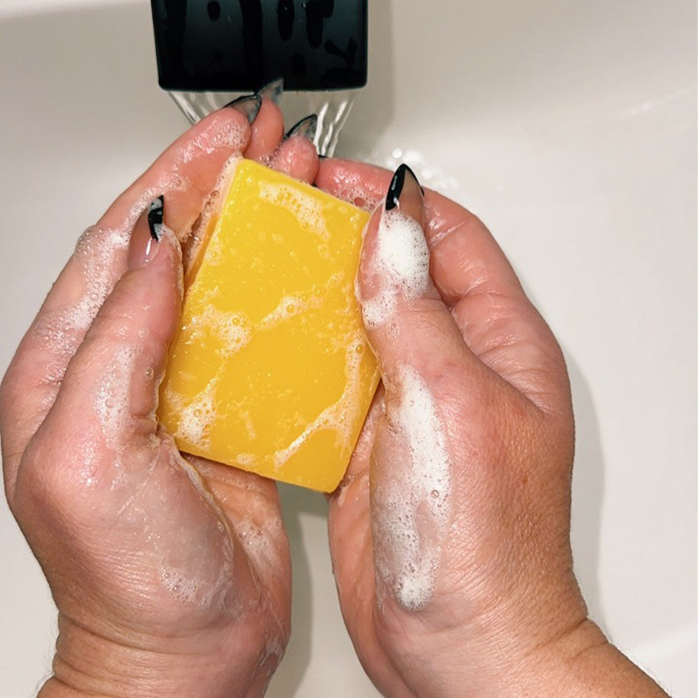Lemon Turmeric Brightening Soap