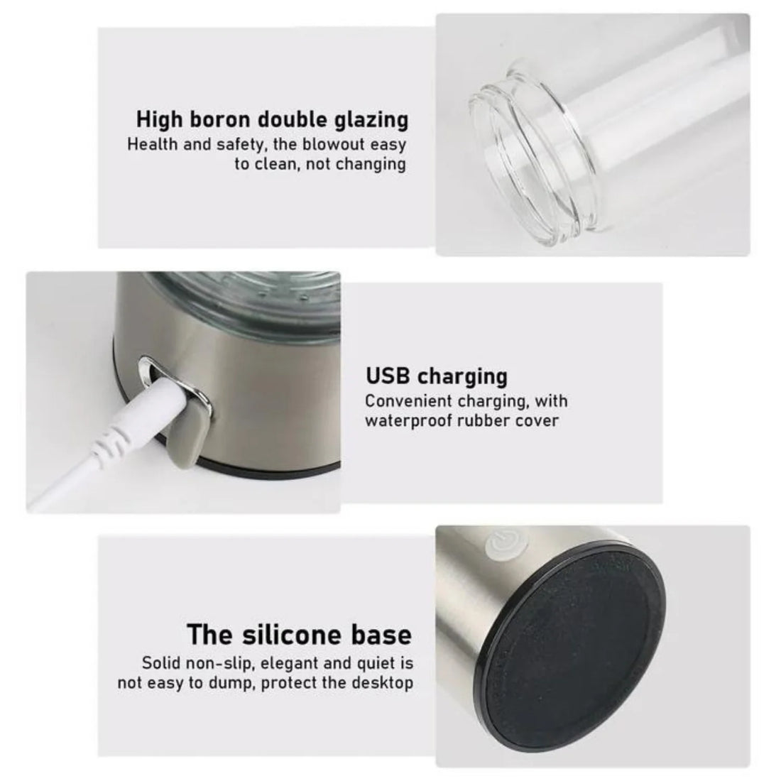 Hydrogen Generator Water Bottle