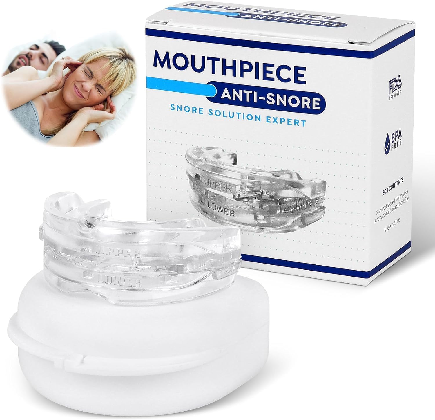 Silent Sleep Mouth Guard Anti Snoring