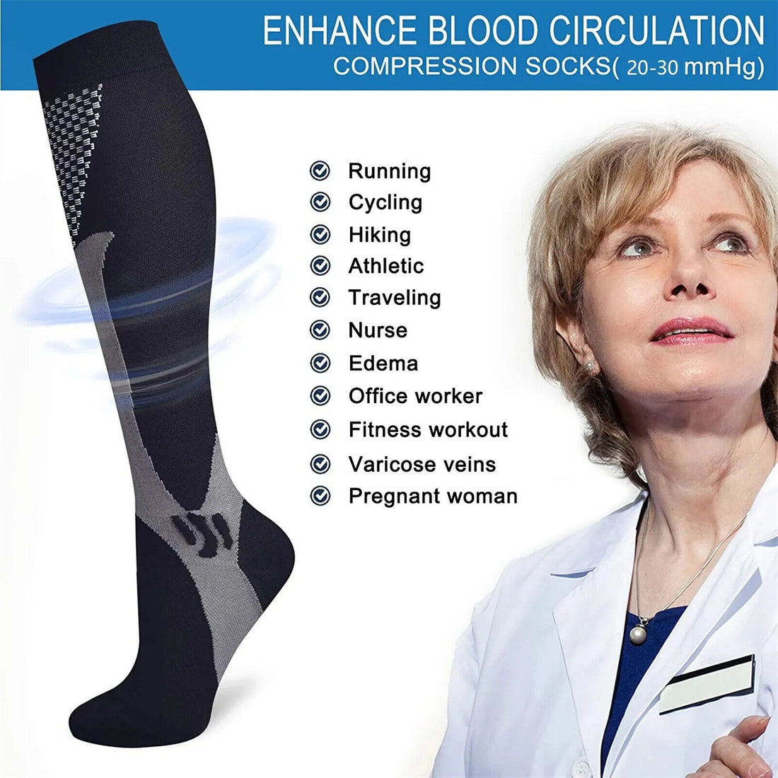 Easy Legs Compression Socks